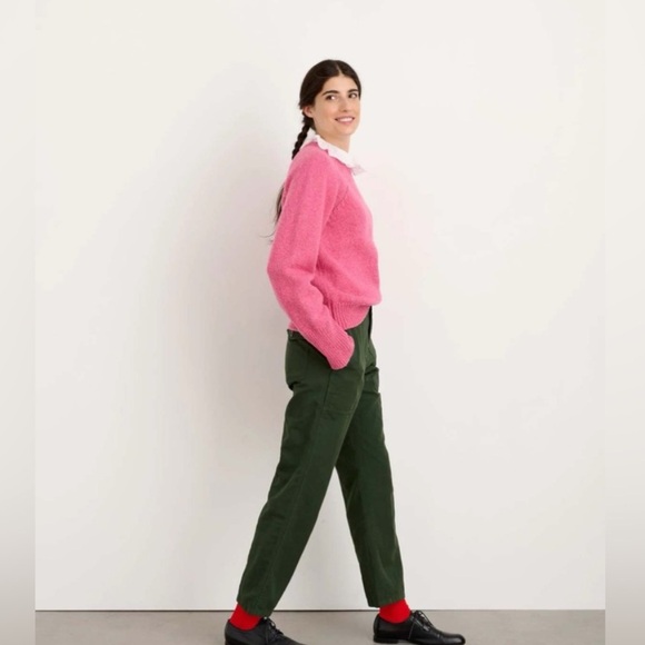 NWOT Alex Mill Greta Crewneck Sweater Wild Orchid Medium - Picture 6 of 12